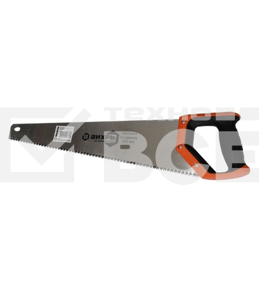 Ножовка 500 мм 3D заточка двухкомпонентная рукоятка