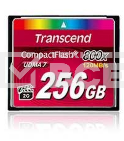 Флеш карта CF 256GB Transcend, 800X