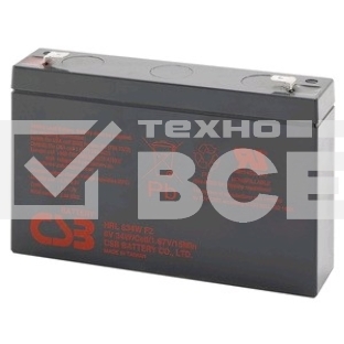 Батарея CSB HRL 634 (6V 9Ah) клеммы F2