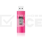 Флешка USB 64Gb, Silicon Power Ultima U05, USB 2.0, Розовый, фото2