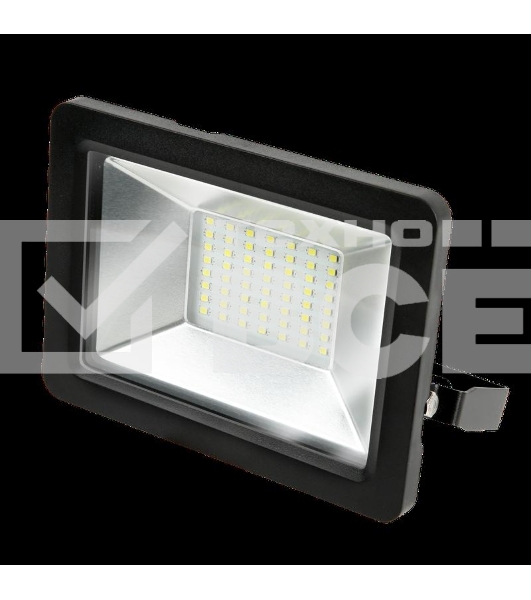 Прожектор светодиодный Gauss Elementary 50Вт 3510лм IP65 6500К черный ПРОМО