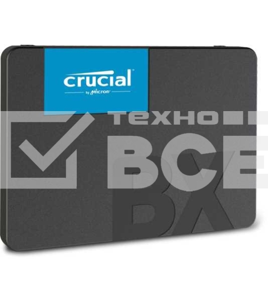 Накопитель SSD Crucial BX500, 1Tb, SATA III, 2.5