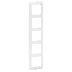 Рамка Valena LIFE 'Белая'. 5-постовая универсальная Valena LIFE. Рамка 'Белая'. 5-постовая универсальная, фото2