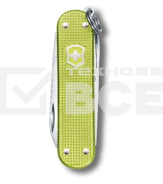 Нож перочинный Victorinox Classic Lime Twist (0.6221.241G) 58мм 7 функций карт.коробка