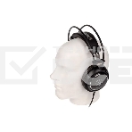 Наушники AUDIO-TECHNICA ATH-AVC500 , дуговое крепление, част. диапазон: 10-25000Гц, макс. входн. мощность 1800мВт, чувствит. 106дБ/мВт, сопростивление 40Ом, диаметр мембраны 53мм, шнур 3м, штекер 3,5мм, в комплекте адаптер на 6,3мм, фото4