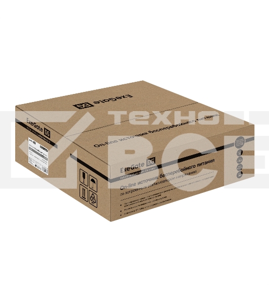 Источник бесперебойного питания On-line ExeGate PowerExpert ULS-2000.LCD.AVR.1SH.2C13.USB.RS232.SNMP.2U <2000VA/2000W, On-Line, PF=1, LCD, 1*Schuko+2*C13, RS232, USB, SNMP-slot, Rackmount 2U/Tower, металлический корпус, Black>