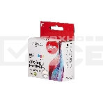 Струйный картридж Sakura 3YM74AE (№653 Tri-colour) для HP, триколор, 11 мл., 600 к., фото2