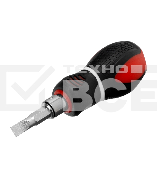 Отвертка комбинированная, SL6,0 / PH2 х 38 мм, CrV, двухкомп. рукоятка Matrix