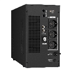 Комплект Источник бесперебойного питания EX295990RUS + батарея 80Aч EX285654RUS 4шт (инвертор, синус, для котла) ExeGate SineTower SZ-3000.LCD.AVR.3SH.1C13.RJ.USB <3000VA/2400W, чистый синусоида, LCD дисплей, AVR, 3*Schuko+1*C13, RJ45/11, USB, линейно-интерактивный, Black> + батарея ExeGate HRL 12-80 (12В, 80Ач) 4шт, фото6