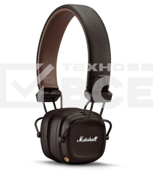 Наушники накладные беспроводные Marshall MAJOR IV коричневые