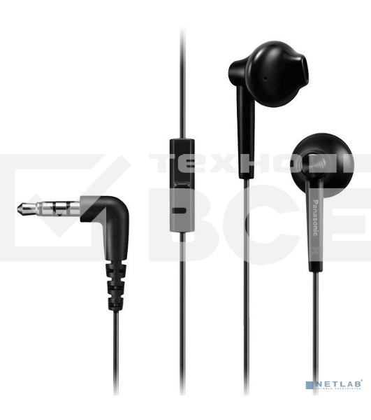 Гарнитура Panasonic RP-TCM55GC-K черный