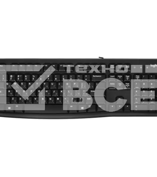 Клавиатура + мышь Logitech Desktop MK120 (русская раскладка)