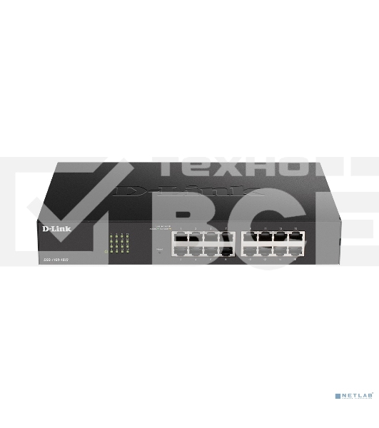 Настраиваемый L2 коммутатор c 16 портами DGS-1100-16V2/A2A 10/100/1000Base-T