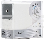 Точилка для карандашей механическая Deli 71160White 1 отверстие пластик белый, фото8