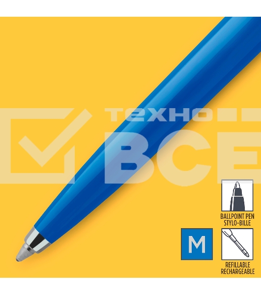 Ручка шариковая Parker Jotter Originals (CW2076052) Blue CT M син. черн. блистер