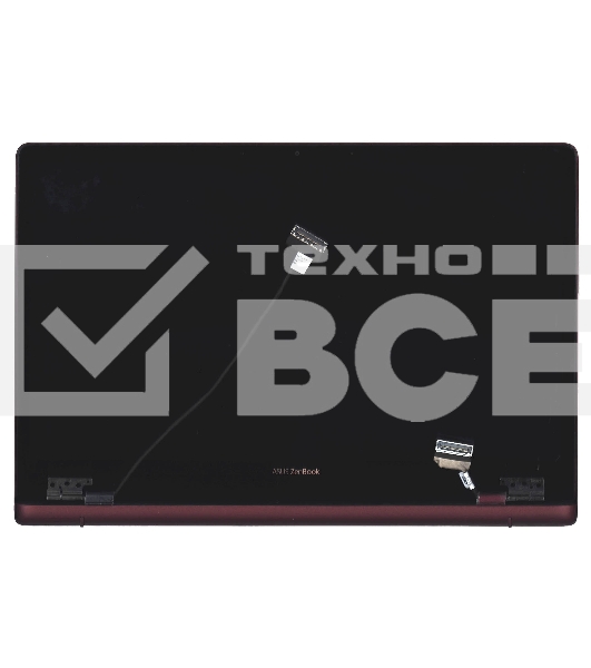 Крышка для Asus UX391 FHD красная с тачскрином