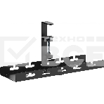 Кабель-канал Cactus CS-CM-400-1BK для столов 40x12.9x19см черный, фото 1