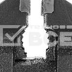 Тиски слесарные BVH-100, 100 мм, поворотные, стальная направляющая, с наковальней Denzel, фото7