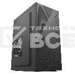 Компьютерный корпус с блоком питания 450Вт. Case Forza mATX, 450W, 2xUSB 2.0, Black, w/o FAN, 8 см fan PSU, power cord, фото5
