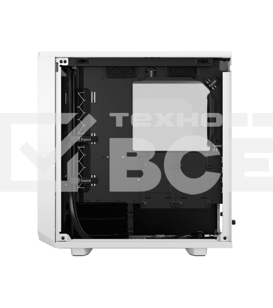 Компьютерный корпус Fractal Design Meshify 2 Mini белый TG Clear Tint/FD-C-MES2M-02