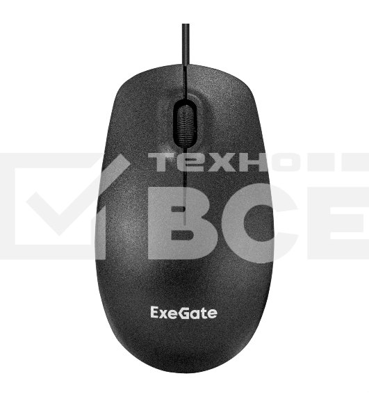 Комплект клавиатура+мышь ExeGate MK150 проводной, USB, 1200 DPI, чёрный