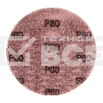 Диск шлифовальный на сетчатой основе Kranz 125 мм, Р80, 5 шт, фото 1