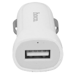 Авто ЗУ HOCO (6957531067788) Z2 белый АЗУ 1USB 1.5A для micro USB, фото 1