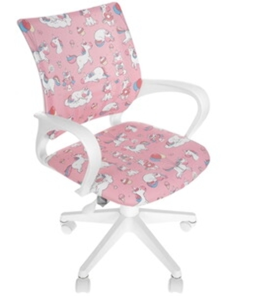 Кресло Бюрократ BuroKIDS 1 W мультиколор, ткань, 120 кг