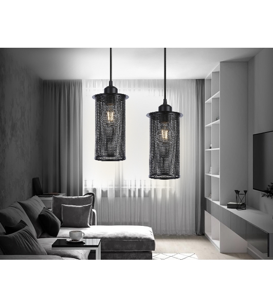 Светильник Ambrella light TR8162 BK черный E27 max 40W D102*1055