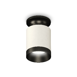 Светильник Ambrella Light XS6301121 SWH/PBK белый песок/черный полированный MR16 GU5.3 (N6902, C6301, N6131)