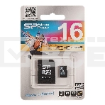Флеш карта microSD 16Gb Class10 Silicon Power SP016GBSTH010V10 , фото4
