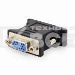 Переходник DVI-VGA Cablexpert A-DVI-VGA-BK, 29M/15F, черный, пакет, фото 1