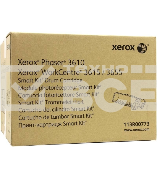 Фотобарабан (Drum) Xerox 113R00773 ч/б.печ.:85000стр монохромный (принтеры и МФУ) для P3610/WC3615/WC3655 (channels)