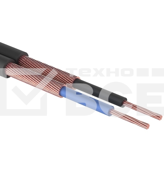 Кабель ШГЭС 2 PROconnect, черный, бухта 100 м