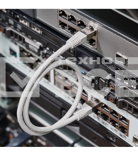 Rexant Пaтч-корд F/UTP, категория 6, RJ45-RJ45, экранированный, PVC серый, 0,5м