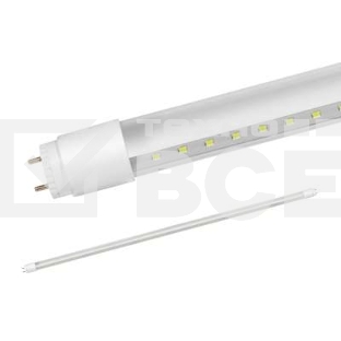 Лампа светодиодная LED-T8-П-PRO 20Вт 4000К G13 1620лм 230В 1200мм прозр. IN HOME 4690612030982