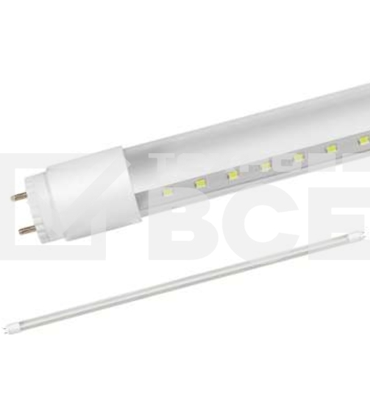 Лампа светодиодная LED-T8-П-PRO 20Вт 4000К G13 1620лм 230В 1200мм прозр. IN HOME 4690612030982