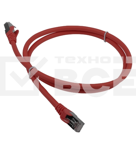 Патч-корд LANMASTER LSZH FTP кат.6A, 2.0 м, красный