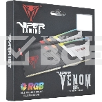 Оперативная память Patriot Viper Venom, DDR5, 32GB (2x16GB), 7200MHz, CL34, с радиаторами, RGB, черный, фото3