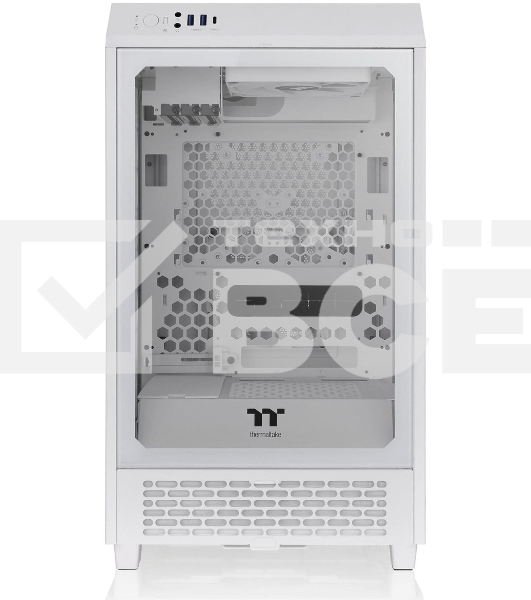 Компьютерный корпус Thermaltake The Tower 200 белый без БП miniITX 11x120mm 5x140mm 2xUSB3.0 1xUSB3.1 audio bott PSU