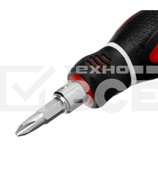 Отвертка комбинированная, SL6,0 / PH2 х 38 мм, CrV, двухкомп. рукоятка Matrix