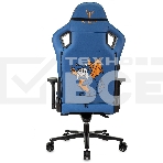 Кресло игровое Knight Craft Dragon синий эко.кожа крестов. металл, фото22