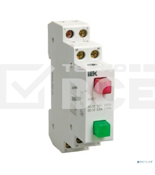 Кнопка управления модульная КМУ 11 ИЭК MBD10-11-K51