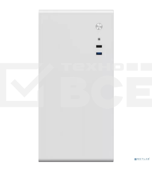 Компьютерный корпус с блоком питания 450Вт./ Case Foxline FL-719W-FZ450R-U31, mATX case, white, w/PSU 450W 12cm, w/1xUSB2.0, w/1xUSB3.0, w/1xCombo Audio, w/pwr cord, w/o FAN