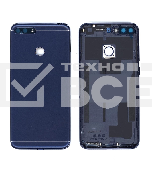 Задняя крышка для Huawei Honor 7A Pro  синяя