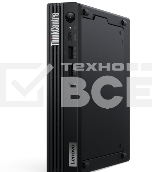 Неттоп Lenovo ThinkCentre M70q Gen 4 i5-13400T, 16GB DDR4 3200, 512GB SSD M.2, Intel UHD 730, WiFi6E, BT, NoVESA, USB KB&Mouse, Win 11 Pro RUS, 1Y