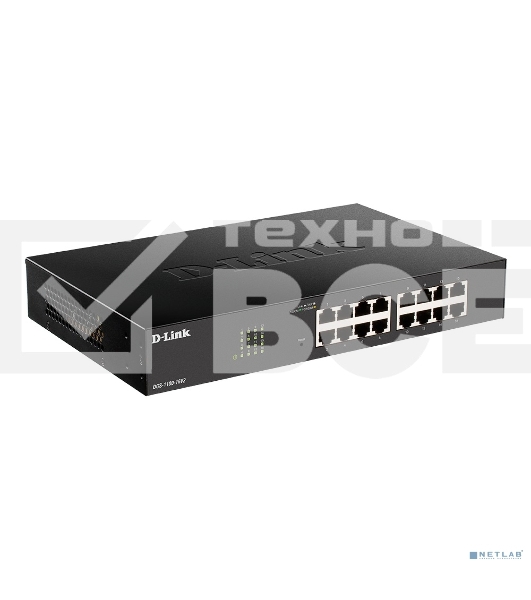 Настраиваемый L2 коммутатор c 16 портами DGS-1100-16V2/A2A 10/100/1000Base-T