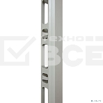 Организатор комм. шнуров Cabeus, 19', 42HU, 1877х90х80 мм (ВхШхГ), вертикальный, для шкафов, серый, (металлический), фото 1