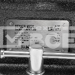 Тиски слесарные BVH-100, 100 мм, поворотные, стальная направляющая, с наковальней Denzel, фото22