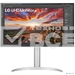Монитор 27' LG UltraFine 27UP850K-W IPS 3840x2160, 60 Гц, 5 мс, 16:9, 400 кд/м², 2xHDMI 2.0, DP 1.4, USB-C, USB Hub (2x USB 3.0), 3.5 Jack, FreeSync, черный/серебристый, фото10